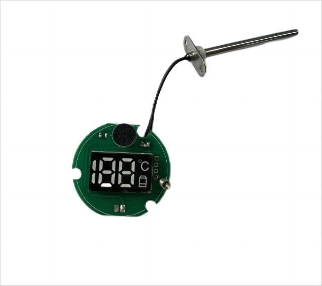 PCBA für Temperaturmessgerät mit Touch-, Digital-Display- und Buzzer-Alarmfunktionen