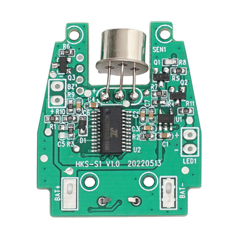 FR-4 Flexible PCB-Fabrikation für Alkoholtester Starres PCB ohne Blei HASL VO Board Phenolexharz