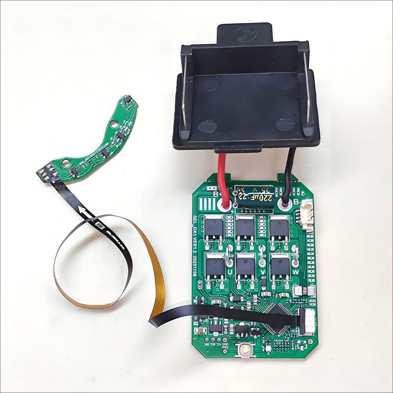 Starrflex PCBA für elektrische Schneidmaschine mit LED-Indikator Schlüsselschalter und Triggerfunktion