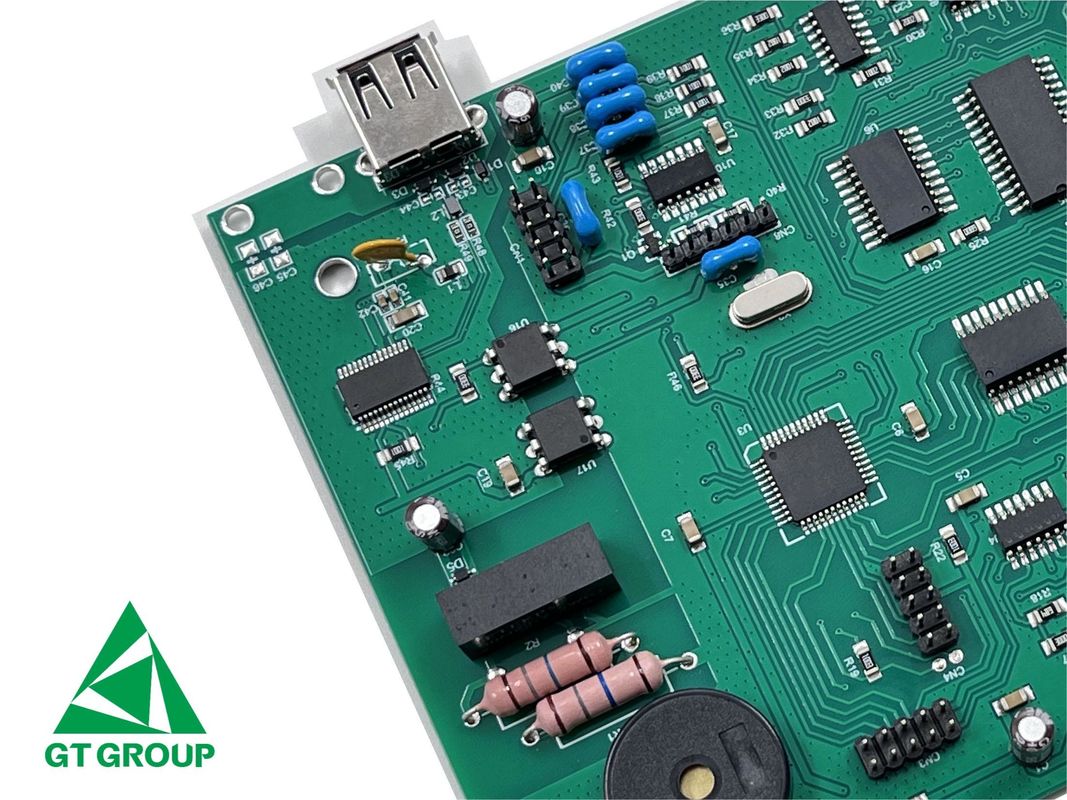 PCBA-Hauptplatte für medizinische elektronische Leiterplatten 1.60mm 2L 1/1oz Green Solder Mask HASL(LF