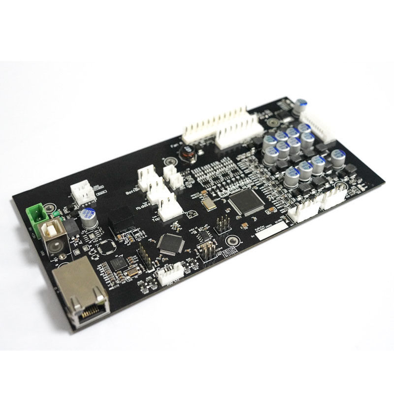 UL-Zertifizierung 2 Schicht 0,1 mm Mindestspuren starre PCB-Systemprodukt / PCBA-Einheit Produkt In KB6160C