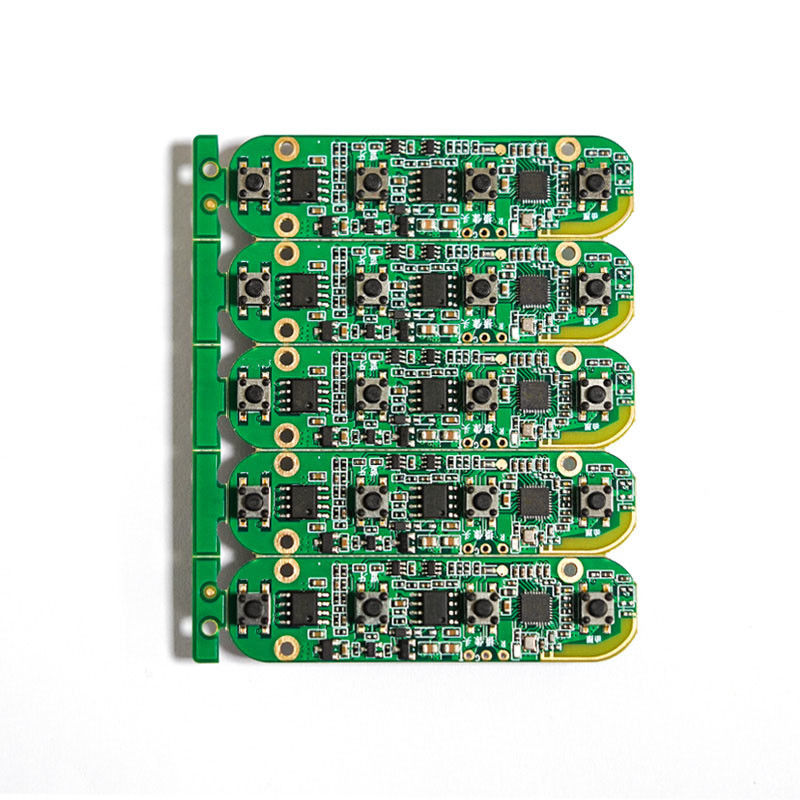 UL-Zertifiziert 1.58mm 2 Schichten 49805 Löcher FR-4 1.60mm Fertig 170 Tg Wert PCBA System Produkt