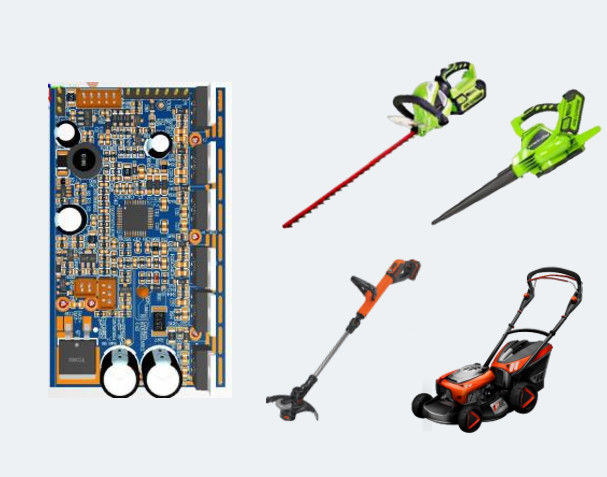 Geräte zur Bewältigung von Mähmaschinen Gartenarbeit Werkzeuge Prototyp PCB-Montage